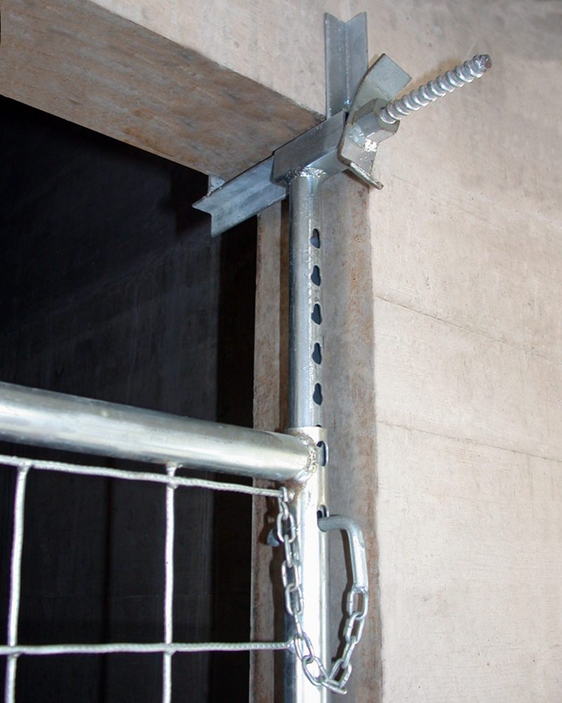 proteção para poço de elevador